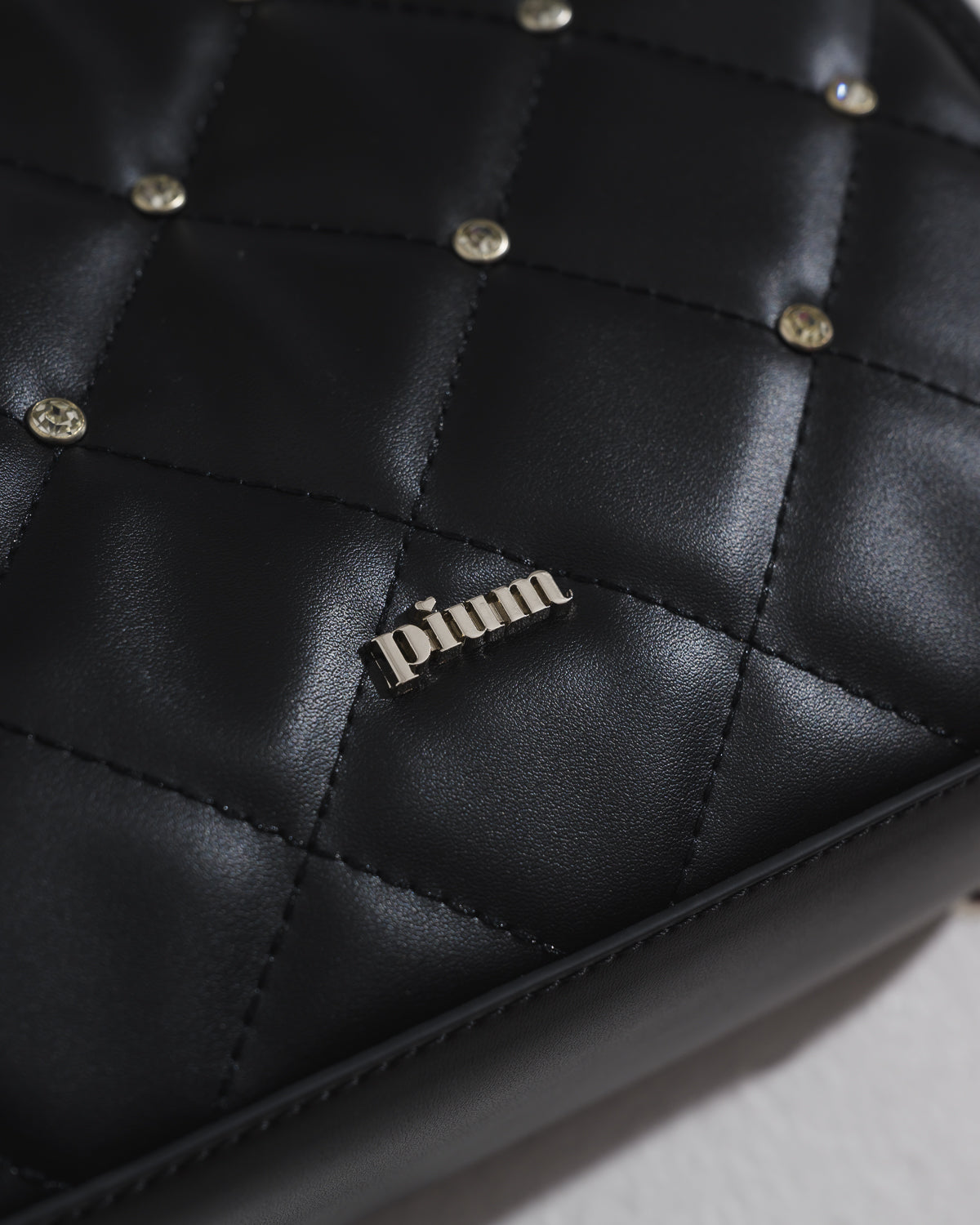 ビジューキルティングミニトートバッグ