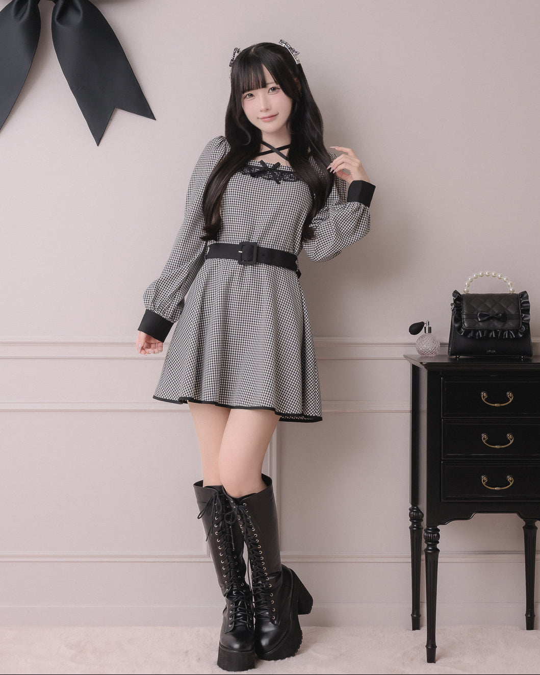 Aセット/モデル身長：157cm