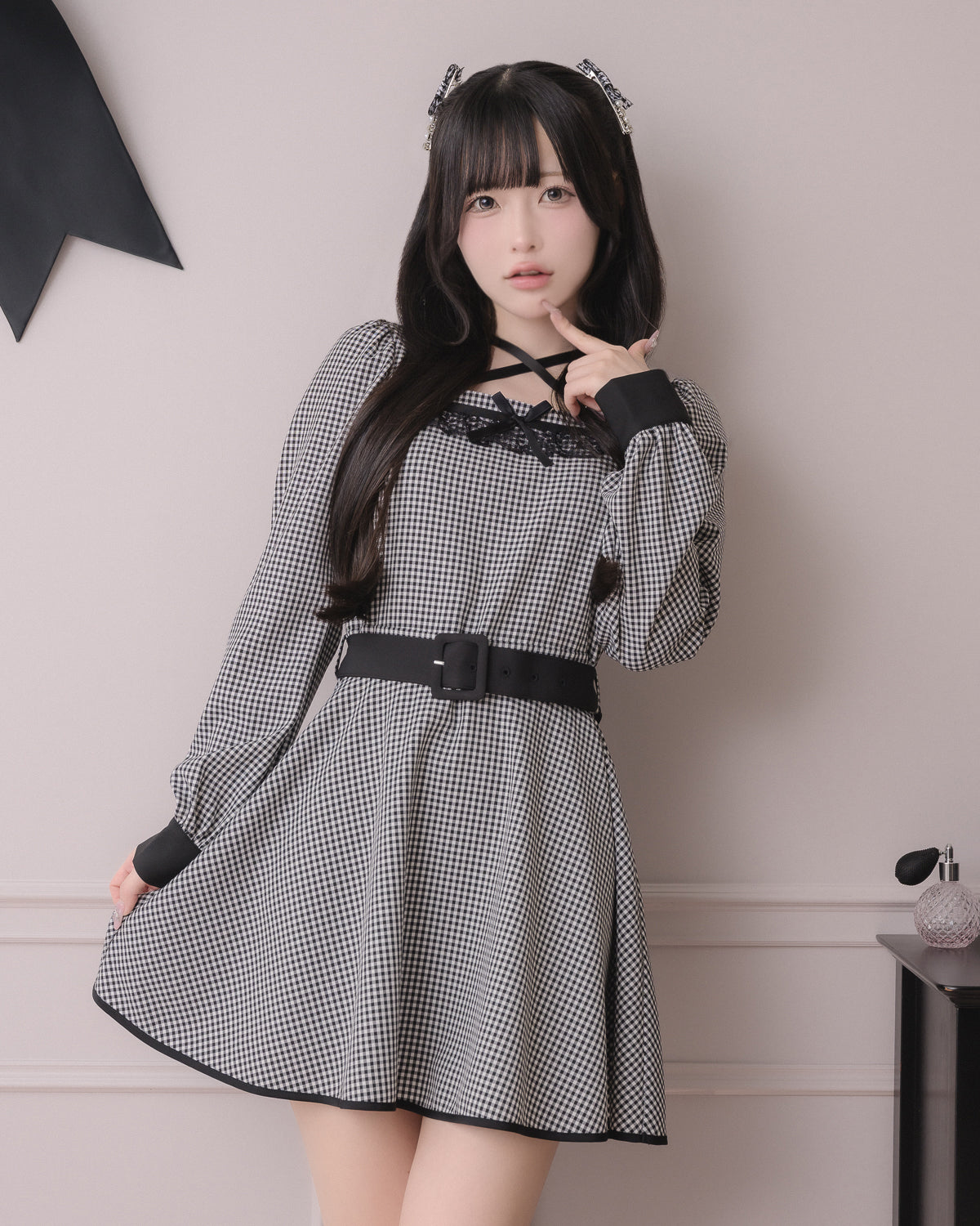 pium 2026 New Year's Box ワンピース チェック ピウム 2026 New Year's Box（Onepiece Set） – pium