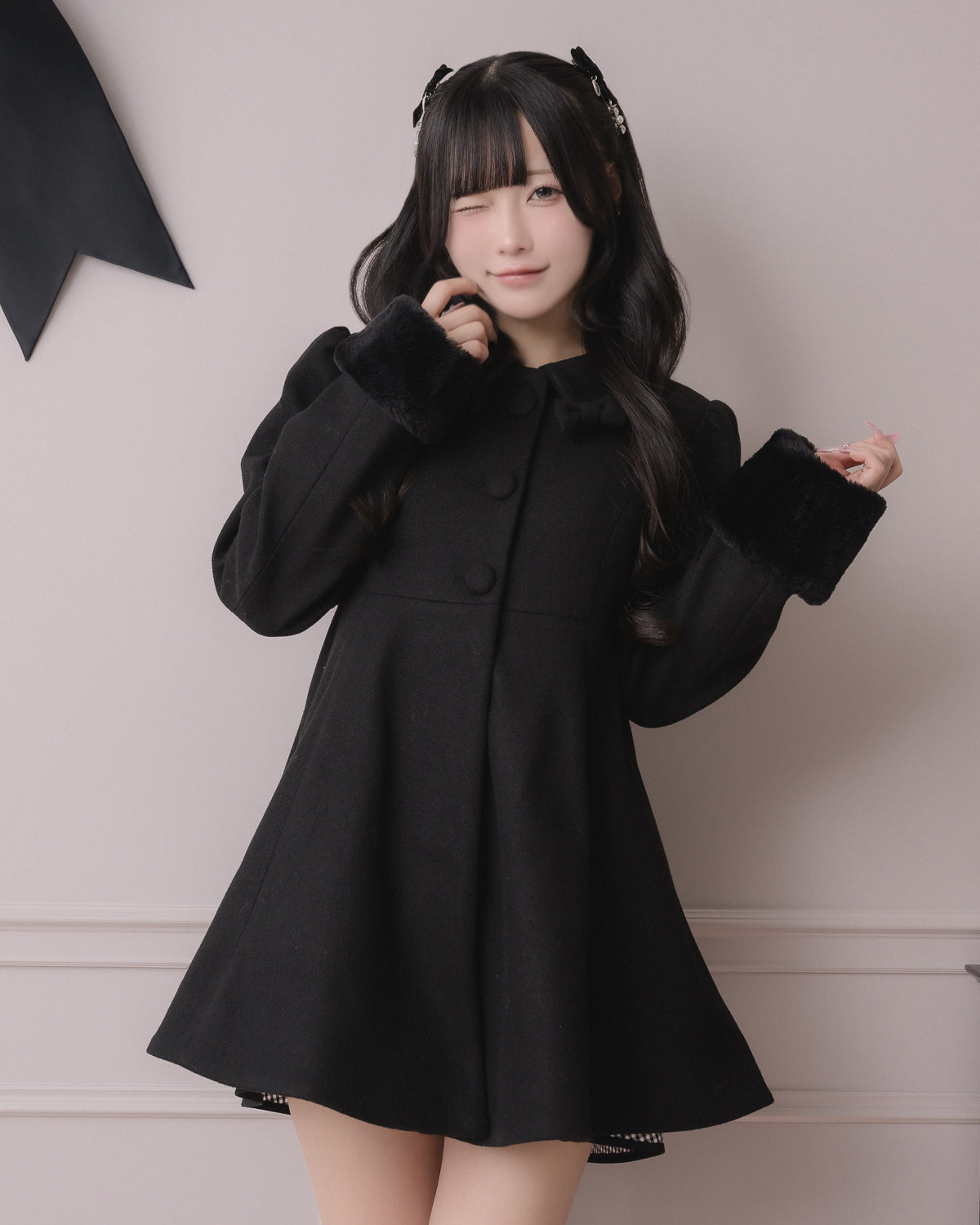 Bセット/モデル身長：157cm