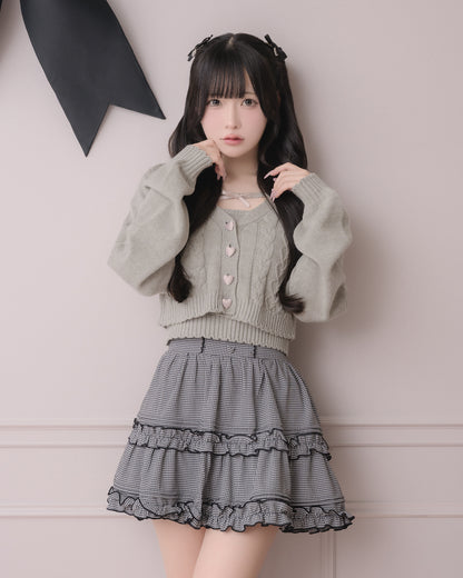 モデル身長：157cm/着用カラー:グレー