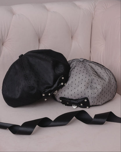 ドットチュールリボンベレー