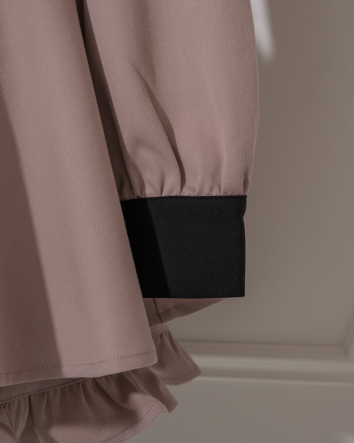 リボンテープフリルカラーセットアップ