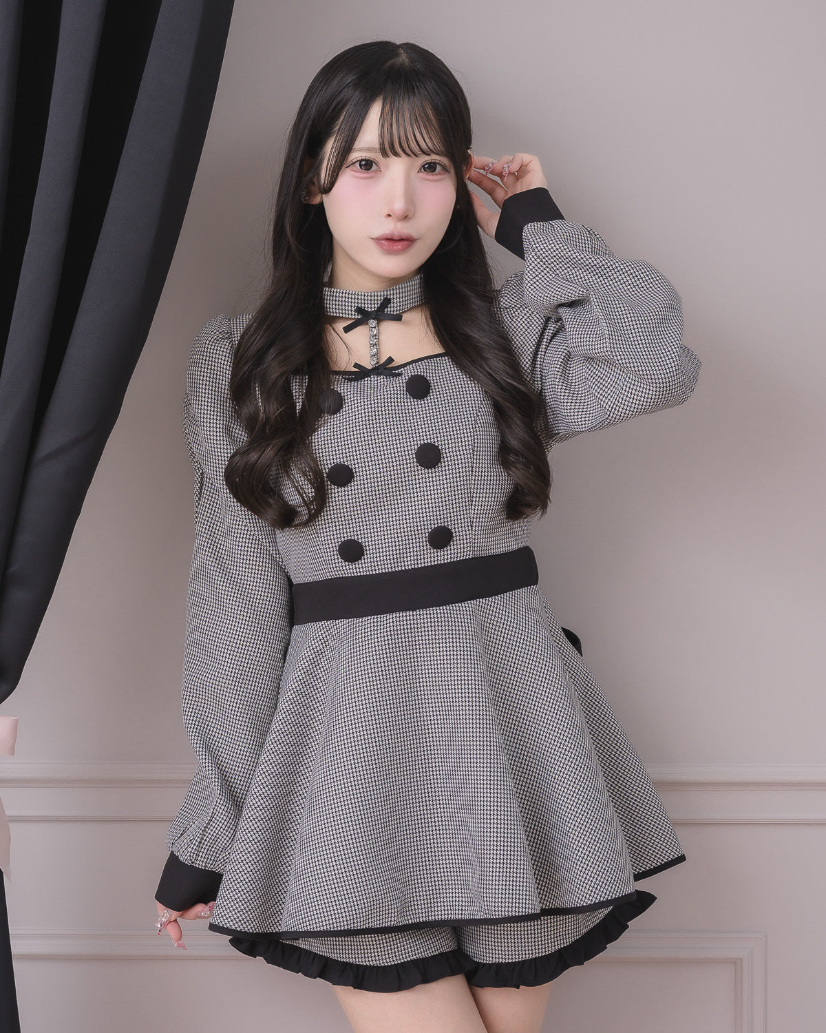 モデル身長：152cm/着用カラー：ミックス