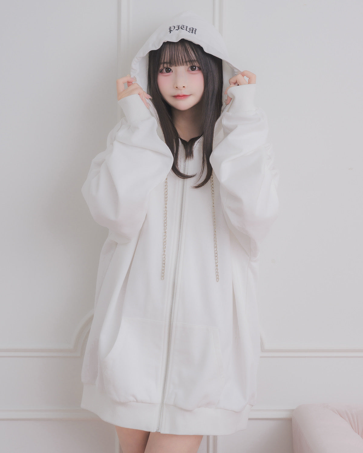 158cm/着用カラー:ホワイト