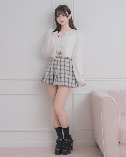 モデル身長：158cm/着用カラー:ホワイト