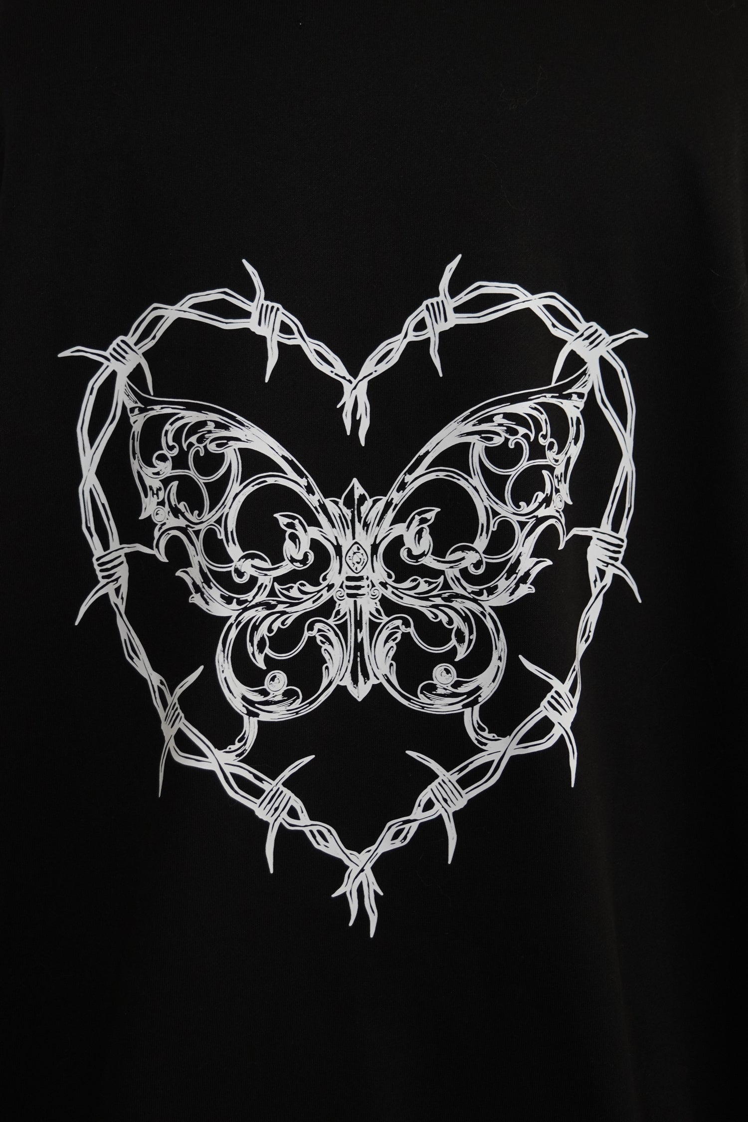 Papillon Captifオーバーサイズジップパーカー