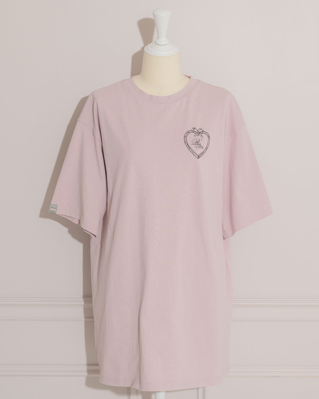 piumリボンオーバーサイズ半袖Tシャツ