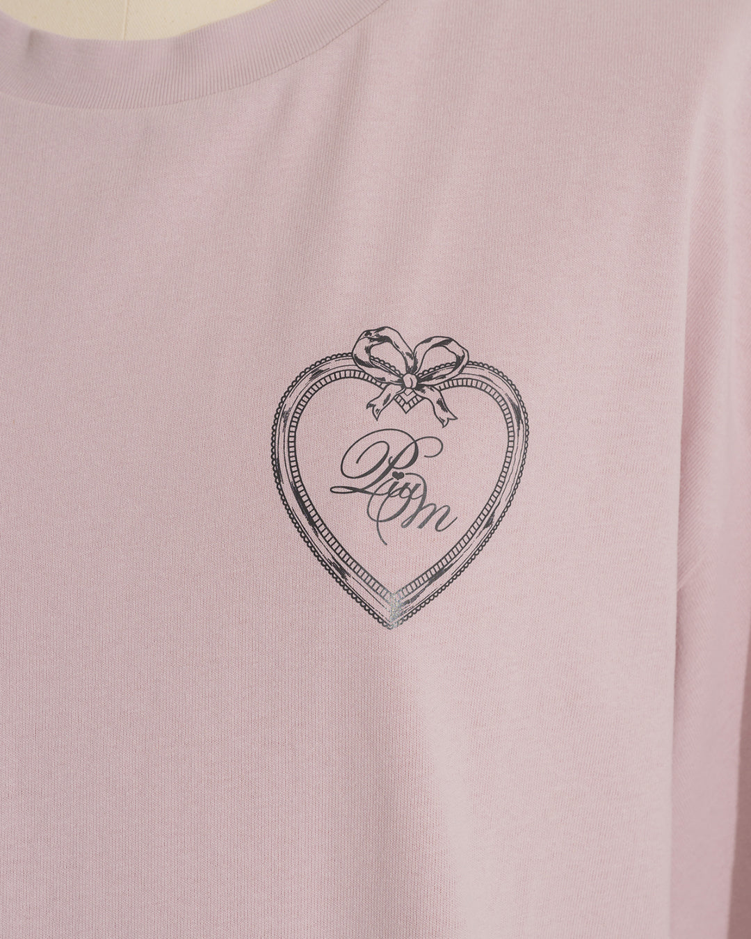 piumリボンオーバーサイズ半袖Tシャツ