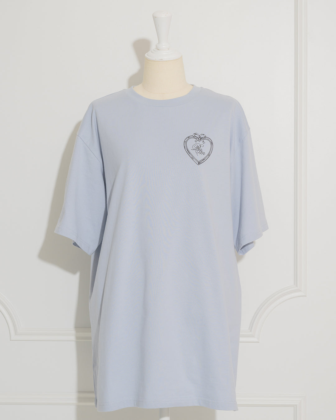 piumリボンオーバーサイズ半袖Tシャツ