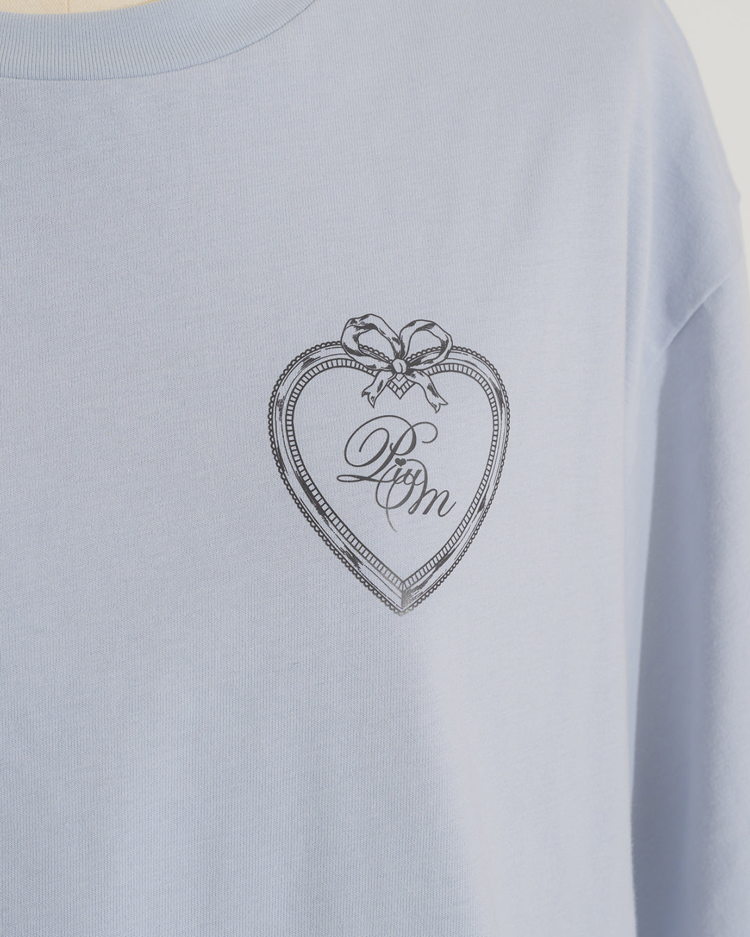 piumリボンオーバーサイズ半袖Tシャツ