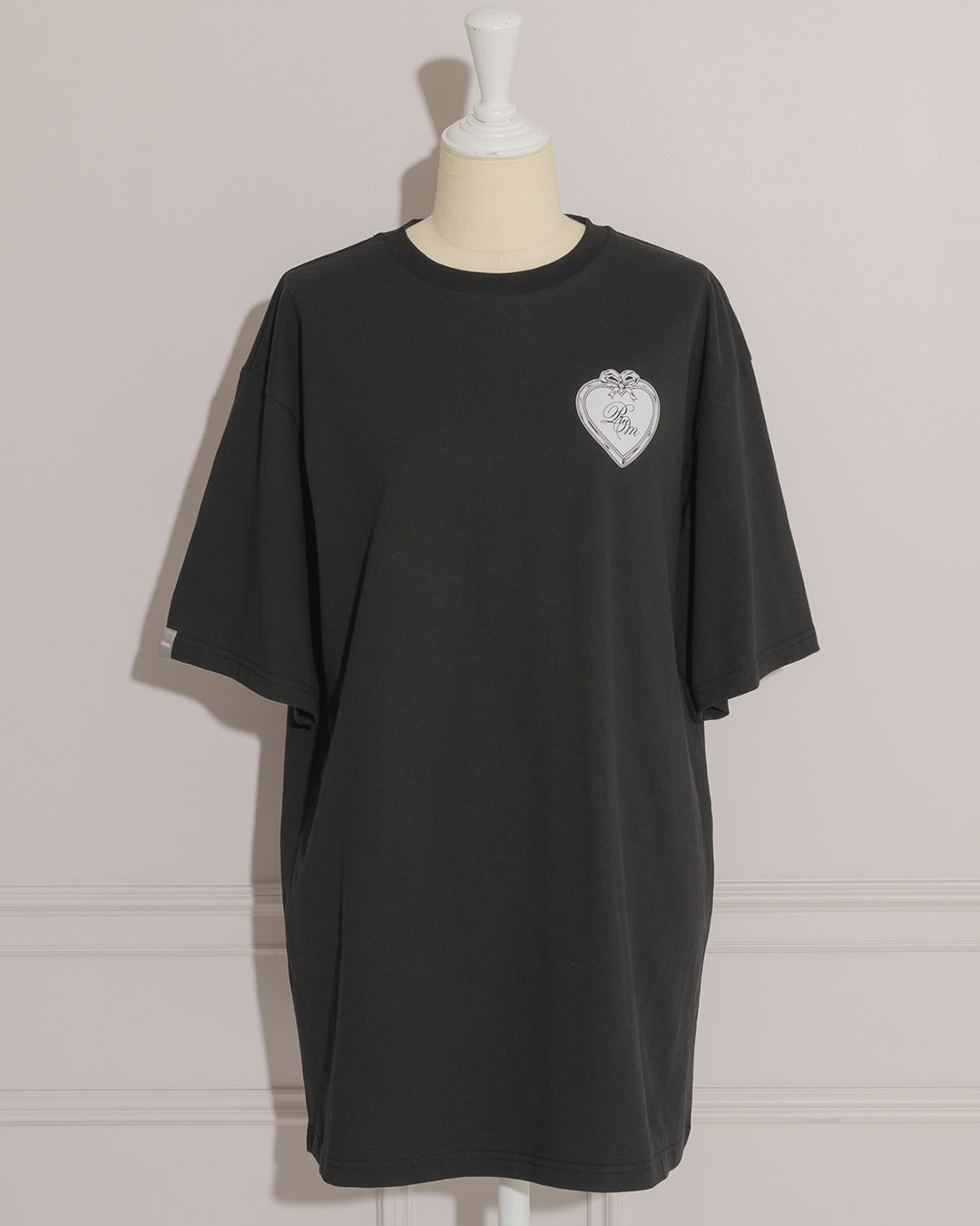 piumリボンオーバーサイズ半袖Tシャツ