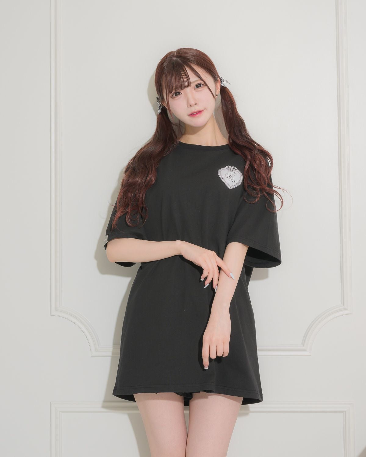 モデル身長:161cm/着用カラー:ブラック