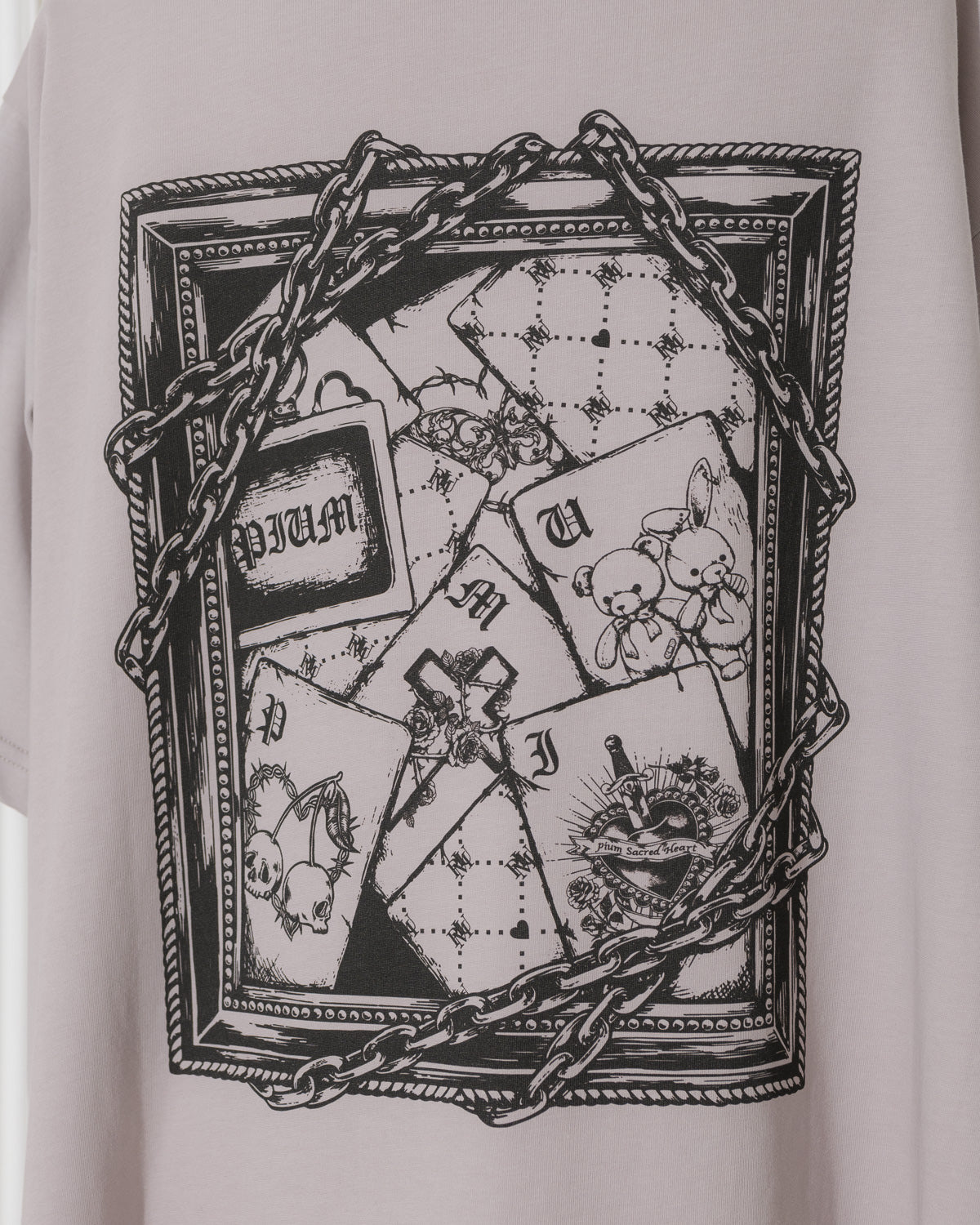 pium fragment trump オーバーサイズ半袖Tシャツ