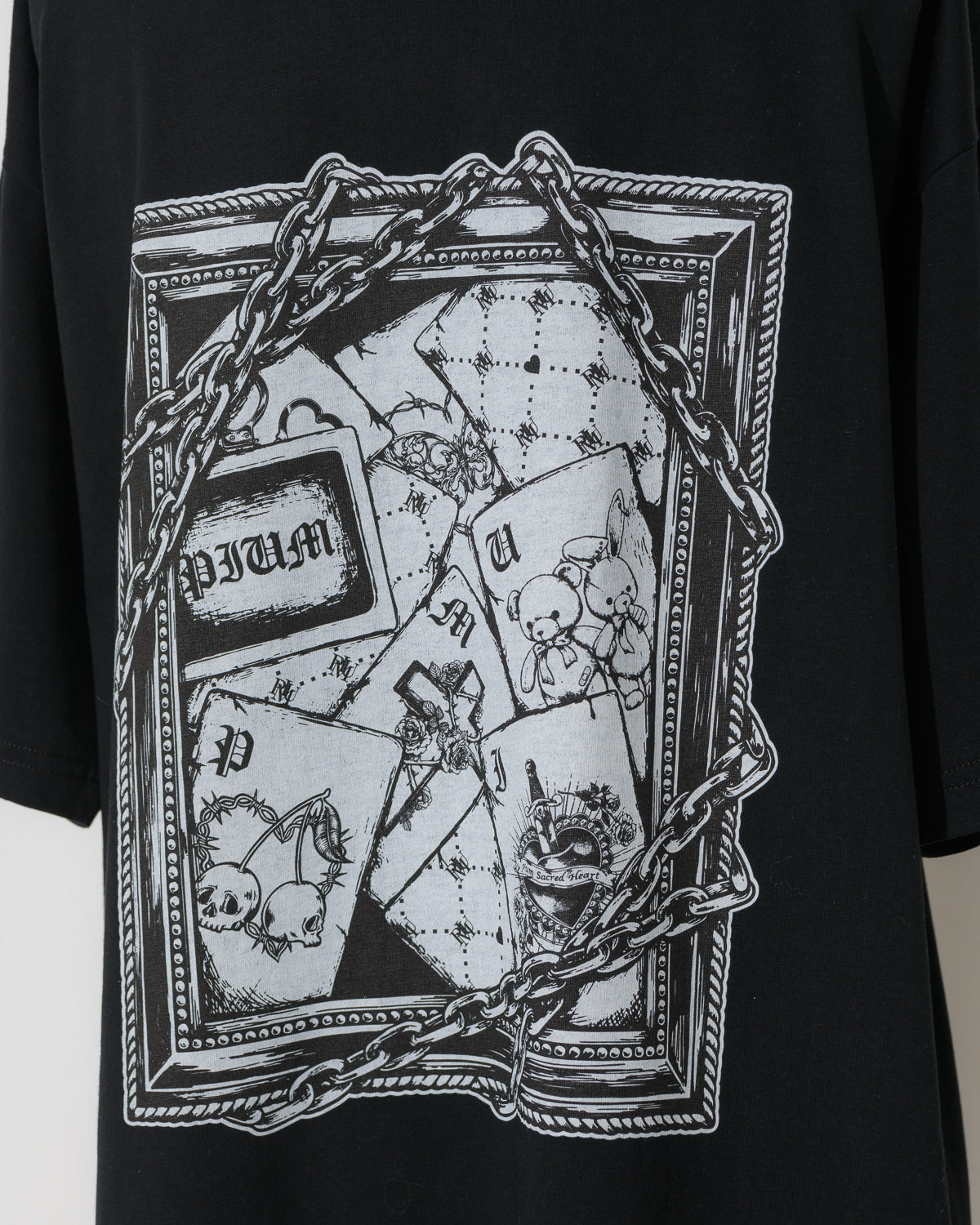 pium fragment trump オーバーサイズ半袖Tシャツ