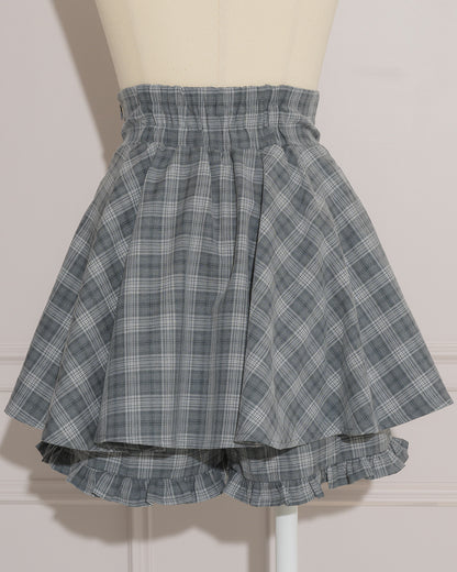 ボリュームフレアフリルスカパン