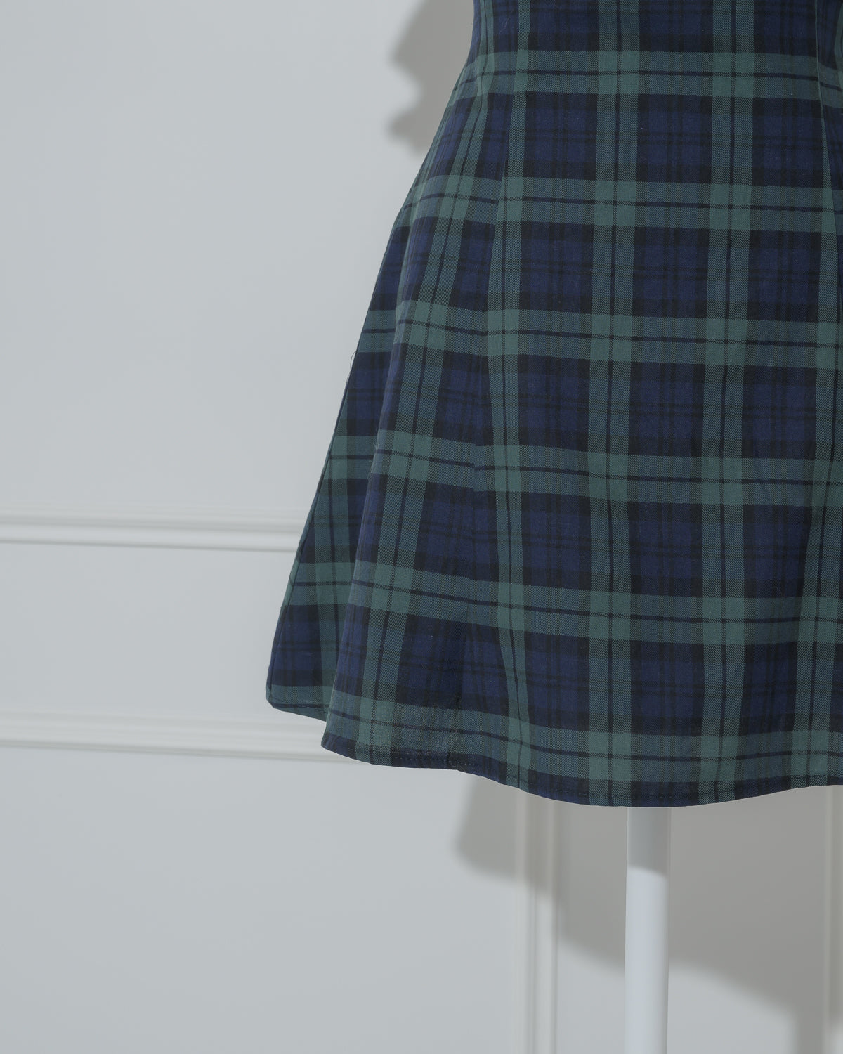 コットンレースドーリーカフェワンピ