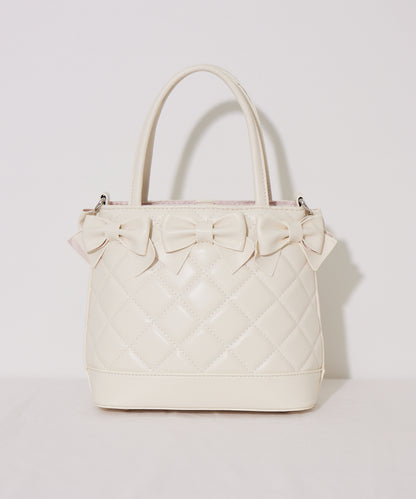 キルティングリボンバッグ