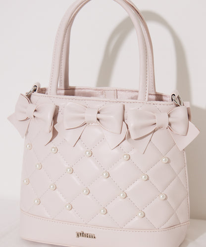 キルティングリボンバッグ