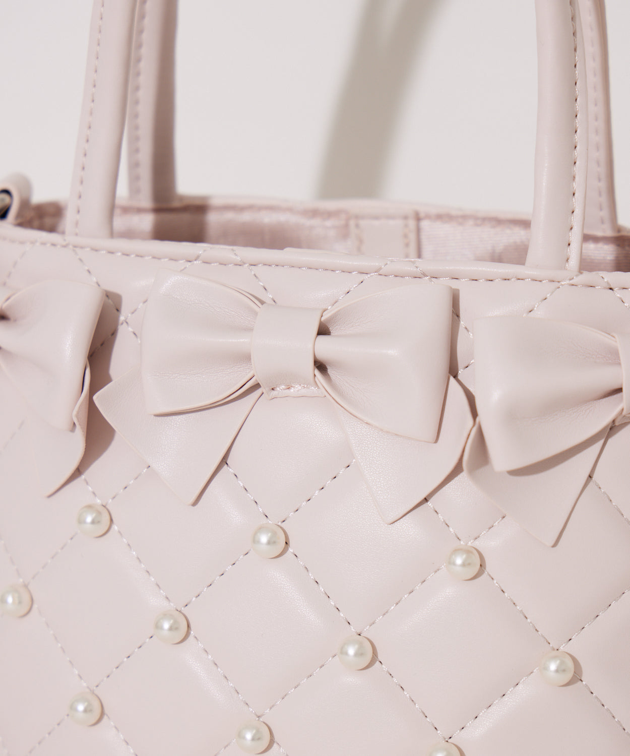 キルティングリボンバッグ