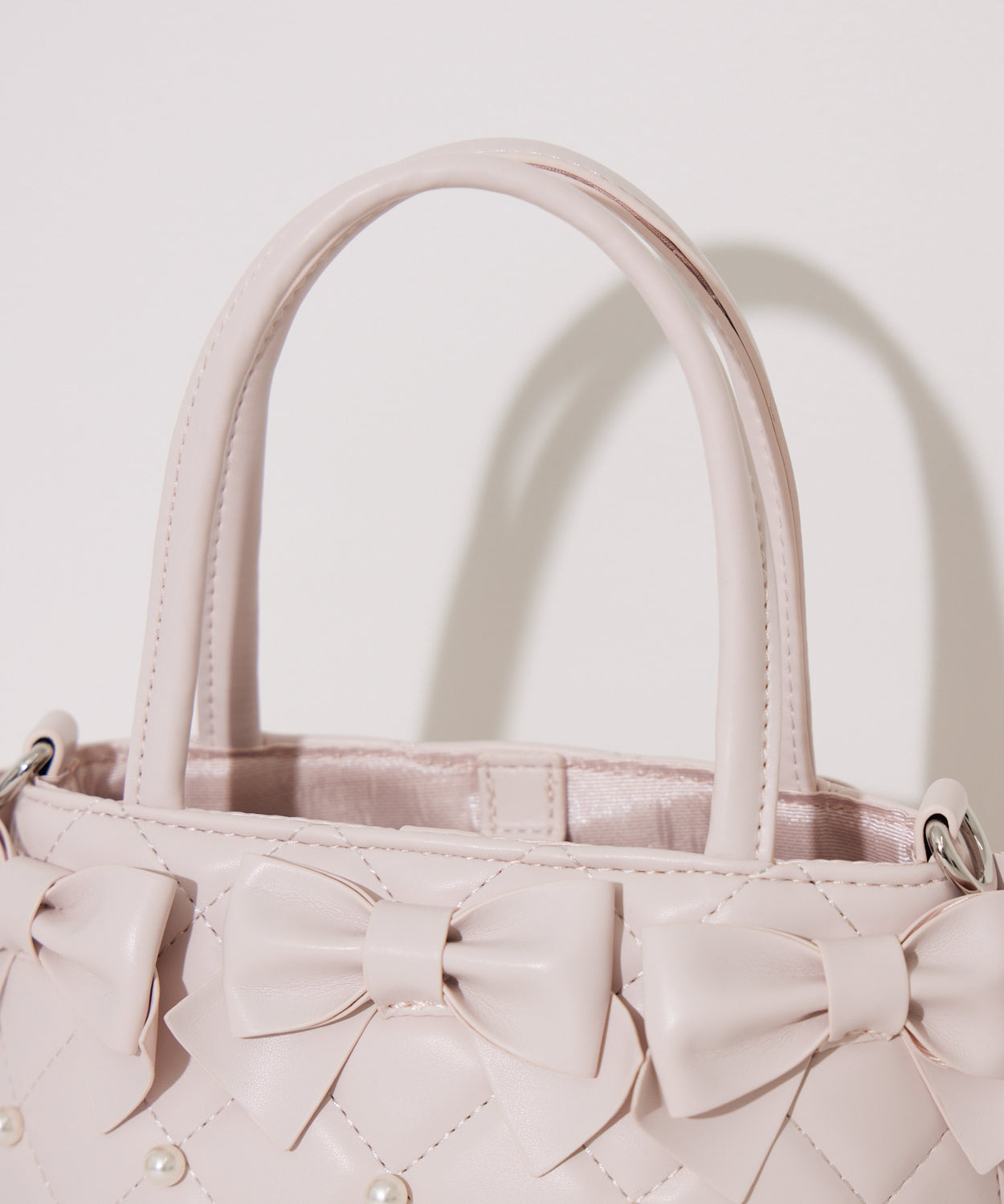 キルティングリボンバッグ