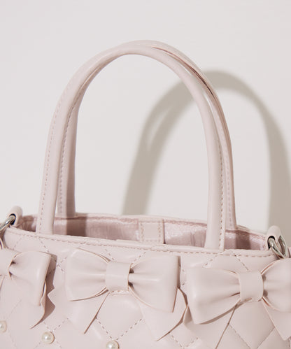 キルティングリボンバッグ