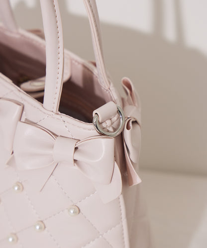 キルティングリボンバッグ