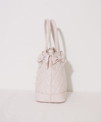 キルティングリボンバッグ