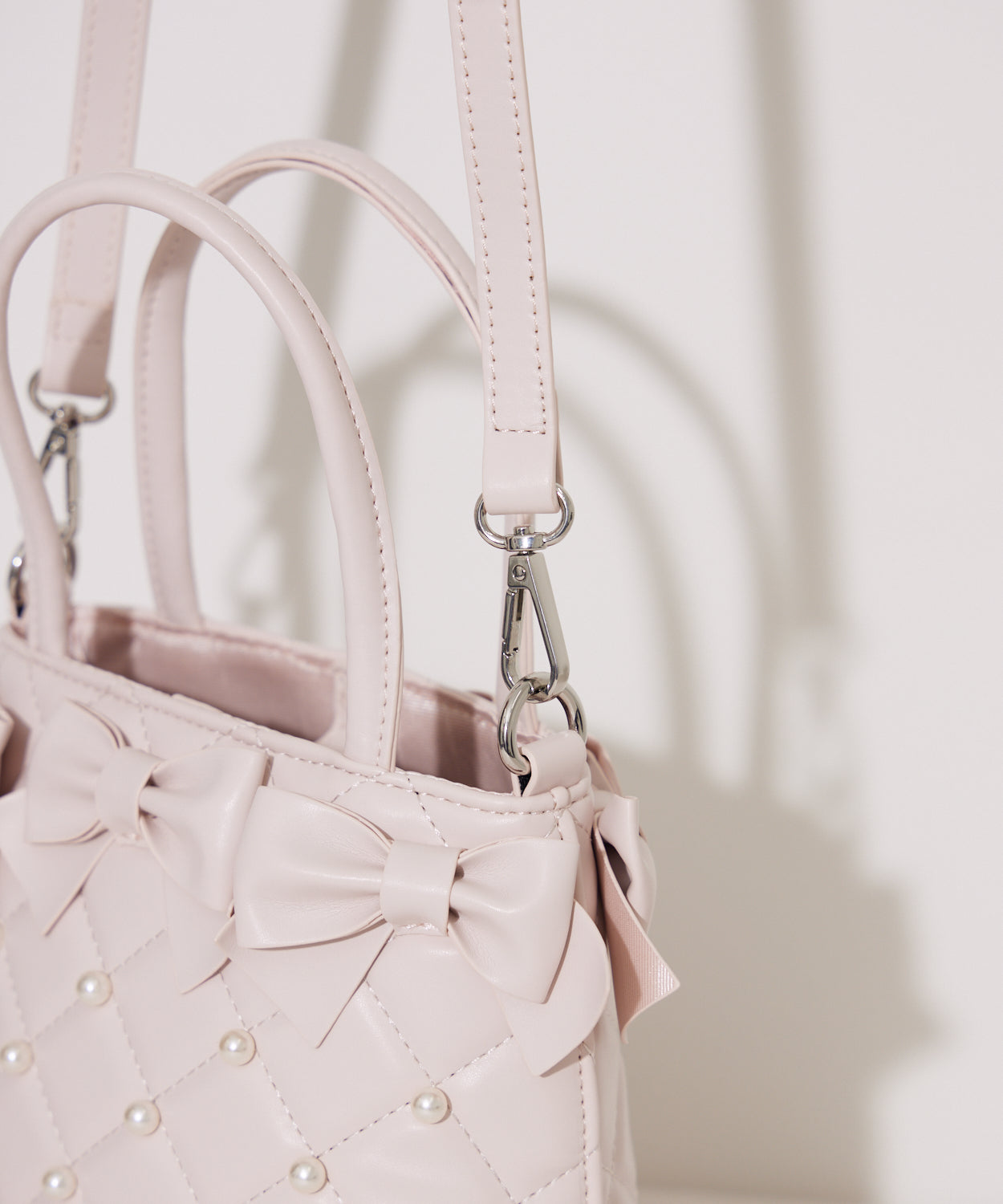 キルティングリボンバッグ