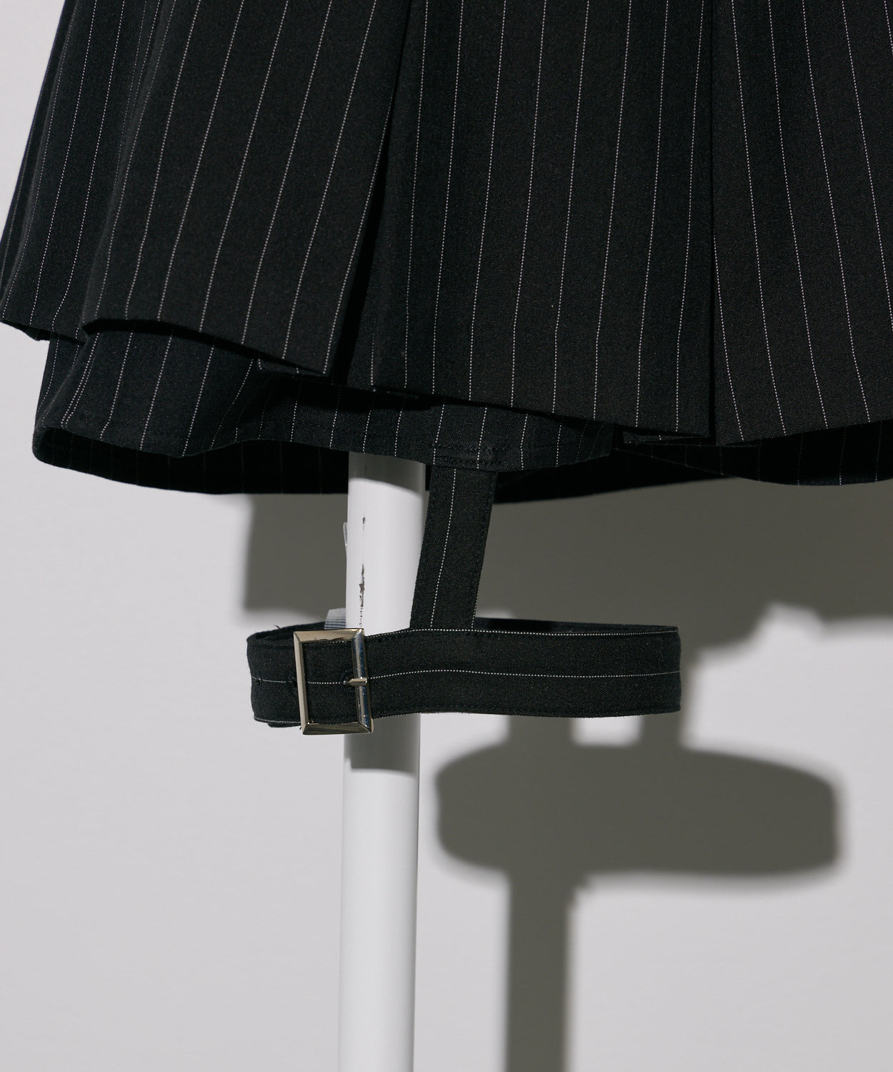 ガーター付きプリーツミニスカパン