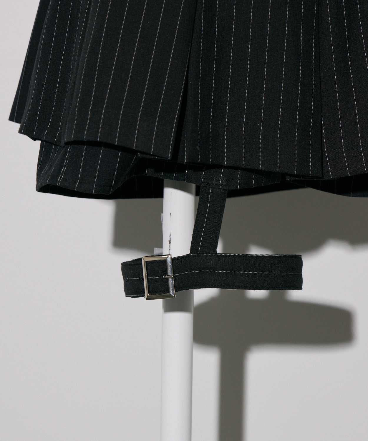 ガーター付きプリーツミニスカパン