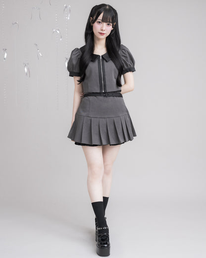 モデル身長：155cm/着用カラー:チャコール