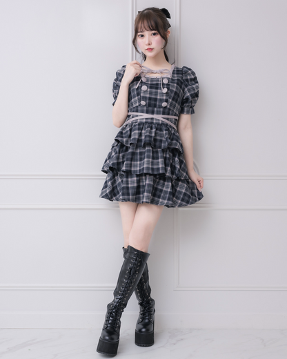モデル身長：157cm/着用カラー：ネイビー