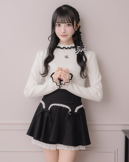 モデル身長：157cm/着用カラー:ブラック