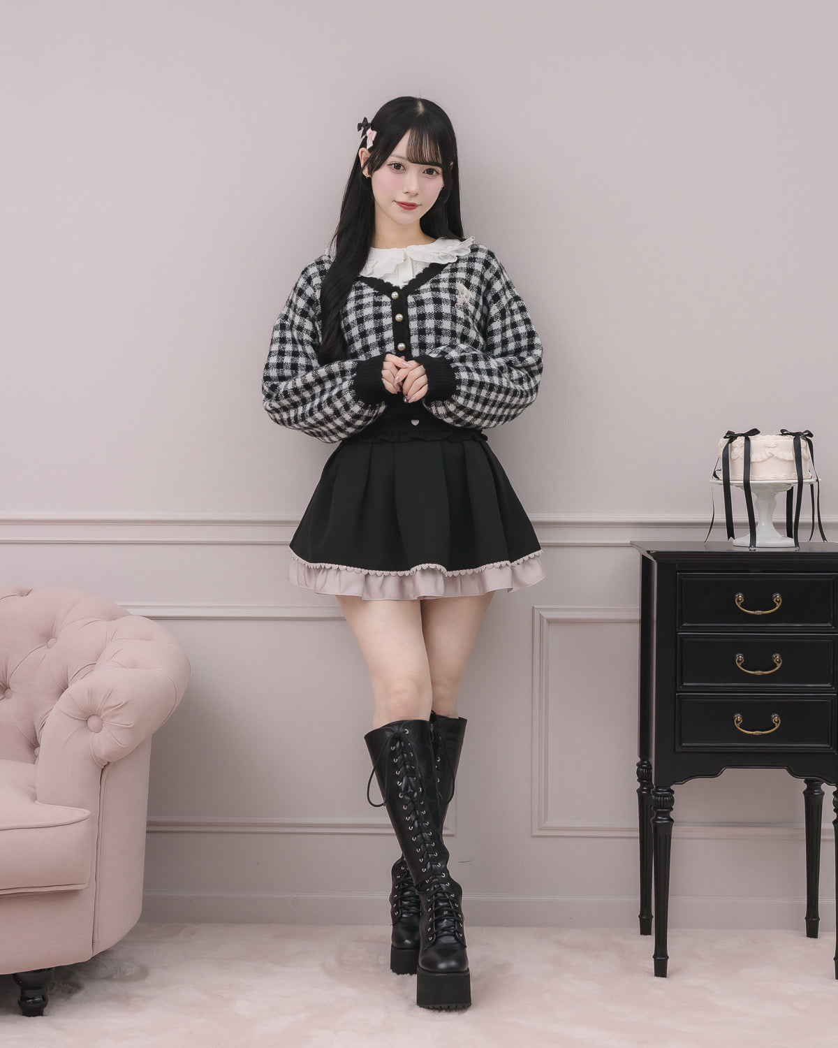 sweet kitten ショート丈カーディガン – pium