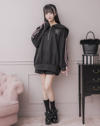 モデル身長：157cm/着用カラー:ブラック