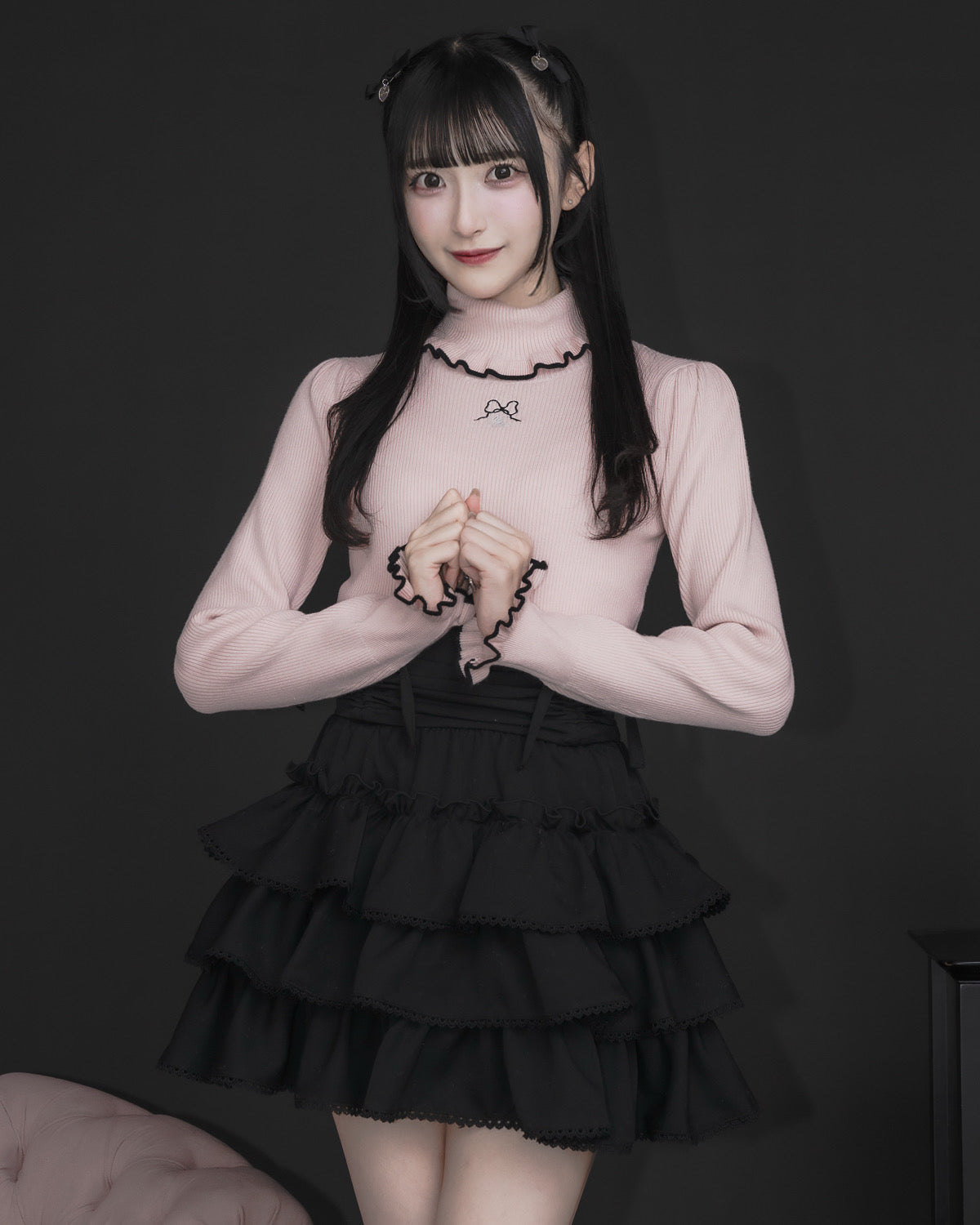 着用カラー:ピンク