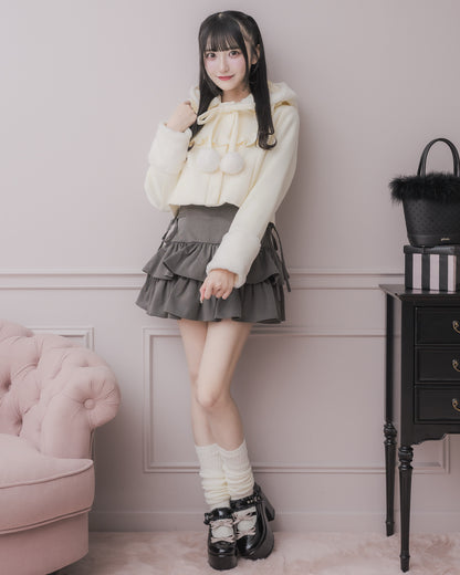 モデル身長：157cm/着用カラー：ホワイト