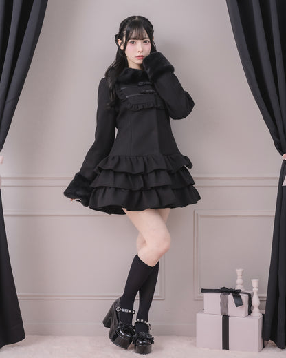 モデル身長：155cm/着用カラー：ブラック