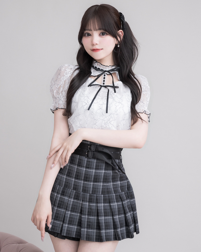 モデル身長：163cm/着用カラー：ホワイト