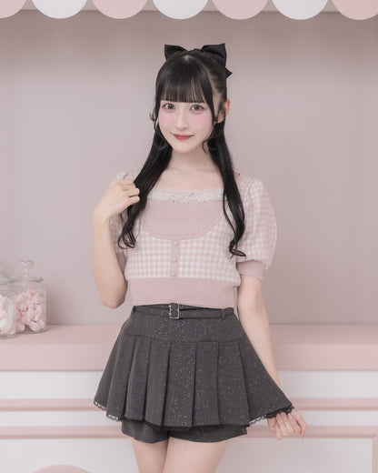 モデル身長：157cm/着用カラー：ピンク