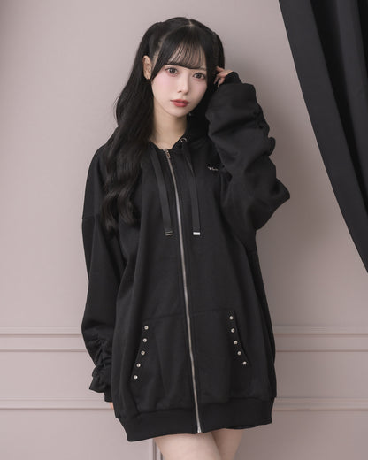 モデル身長：155cm/着用カラー:ブラック