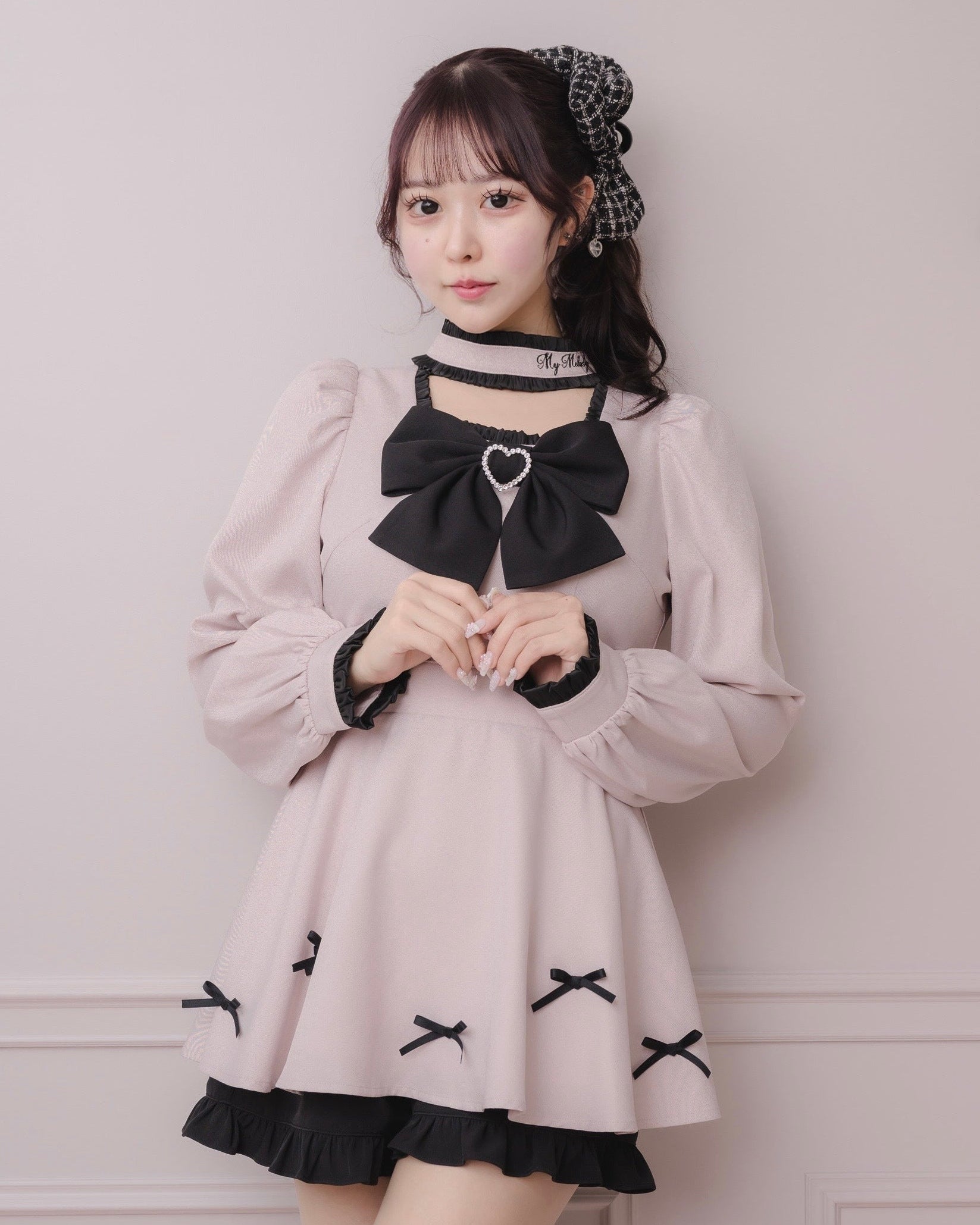 モデル身長：157cm/着用カラー:マイメロディ