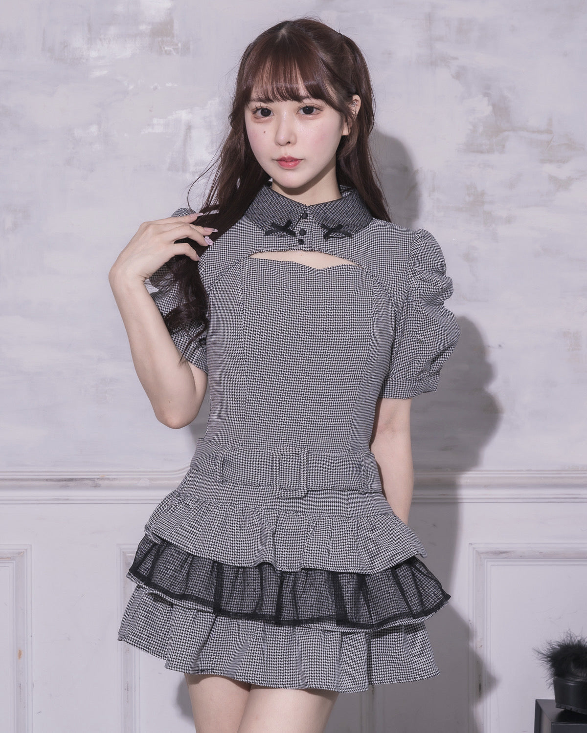 モデル身長:157cm/着用カラー:ミックス