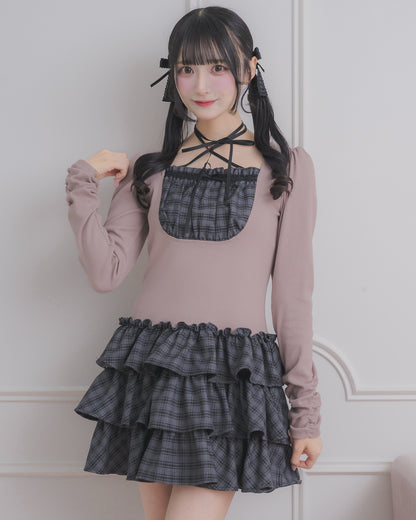 モデル身長：157cm/着用カラー:ピンク