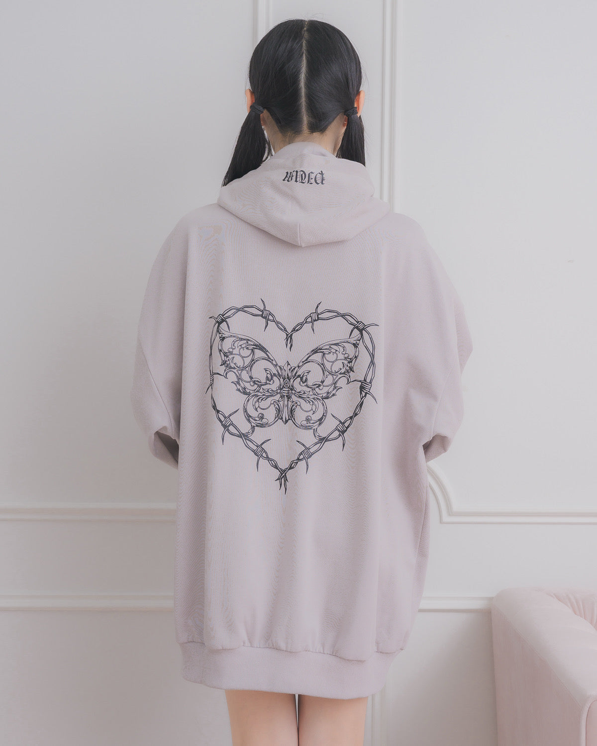 157cm/着用カラー:ブルーグレー