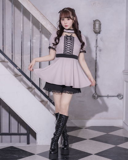 モデル身長：157cm/着用カラー : ピンク