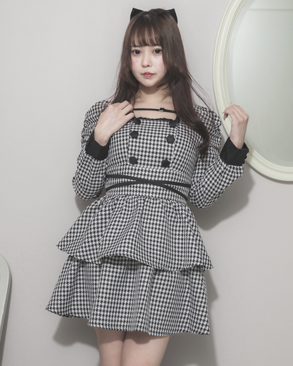 モデル身長：157cm/着用カラー：ホワイトミックス