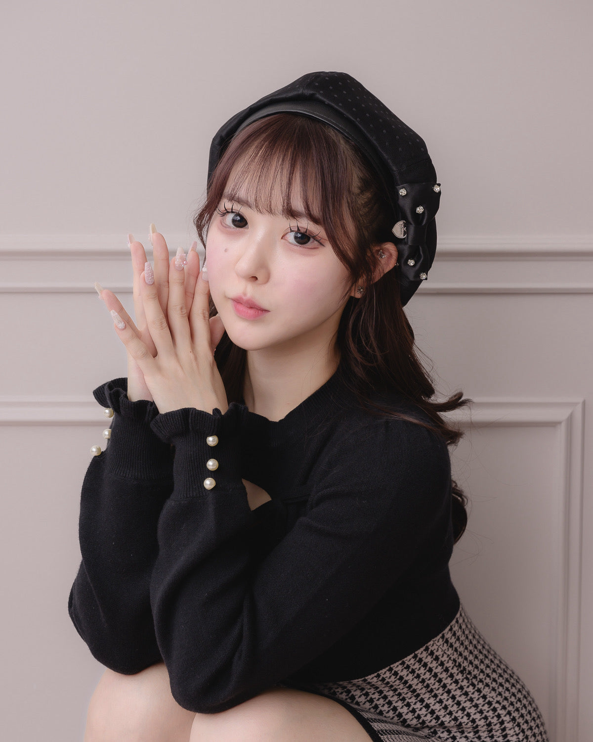 着用カラー：ブラック