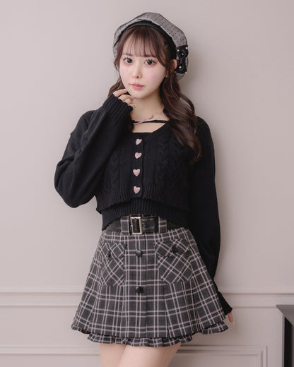 モデル身長：157cm/着用カラー:ブラック